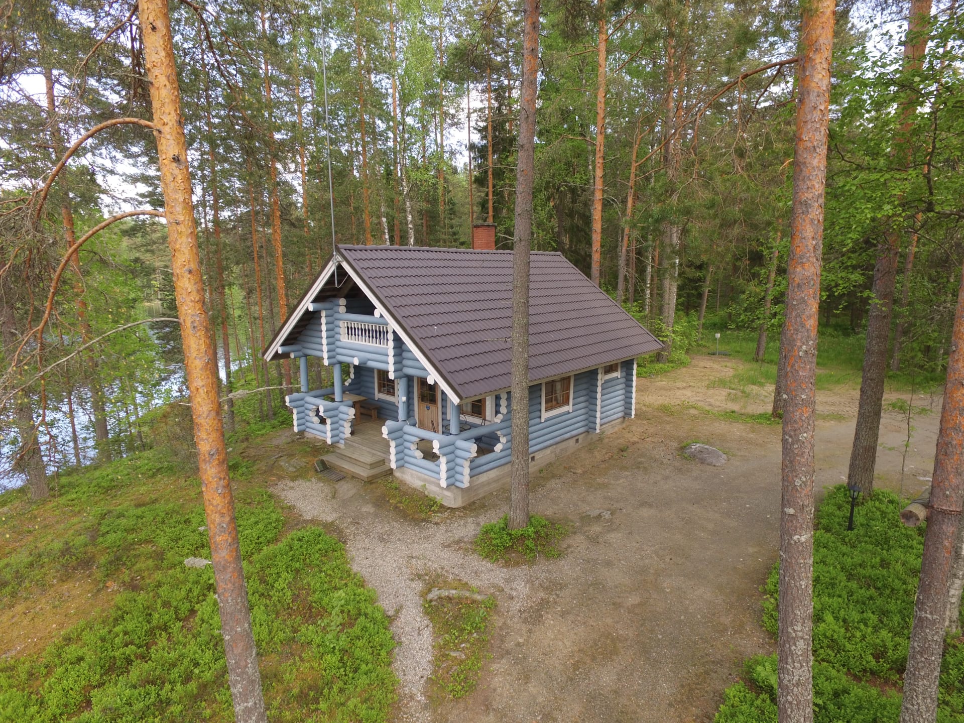 Pyöröhirsimökki Ullan Pirtti - LakeSaimaa Purest Finland