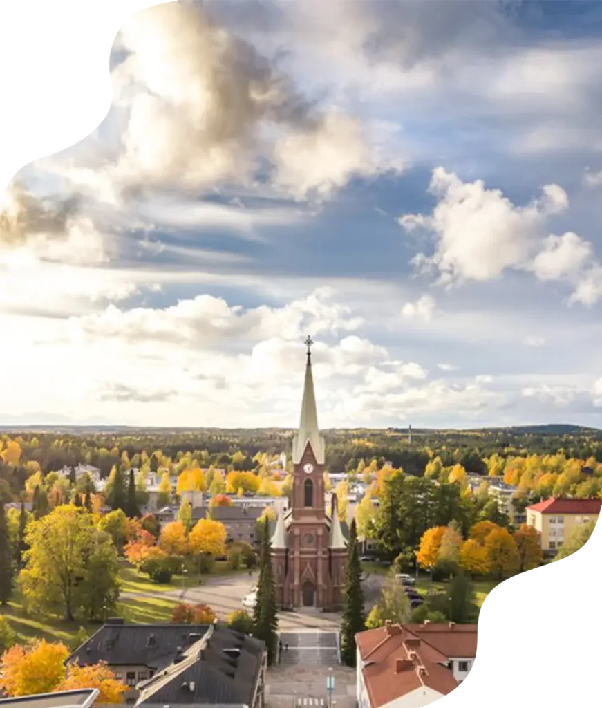 Mikkeli Cathedral was built in 1897 on Ristimäki.
