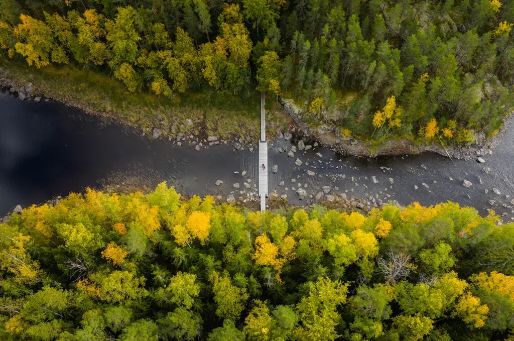 Silta Savonlinnan Linnansaaressa