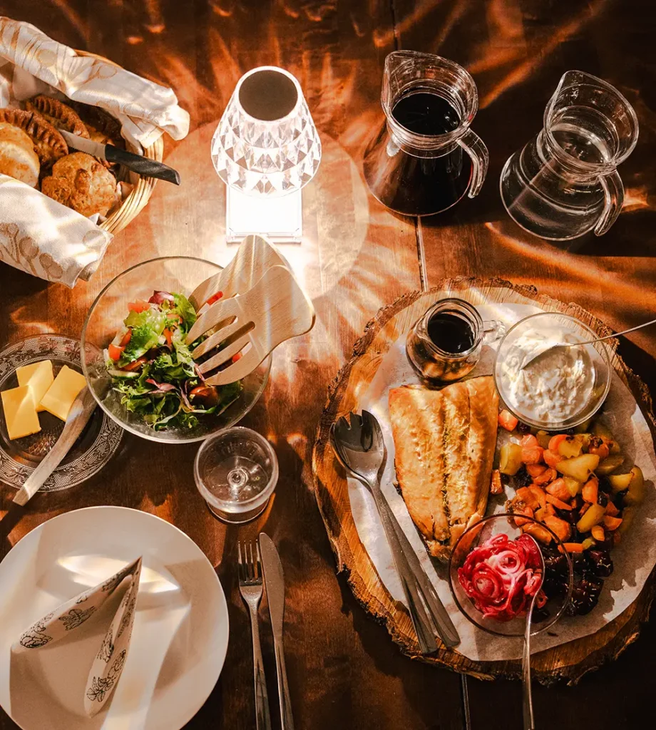 Lake Saimaa 5 Illallinen BB Hiitolanjoella Rautjärvellä