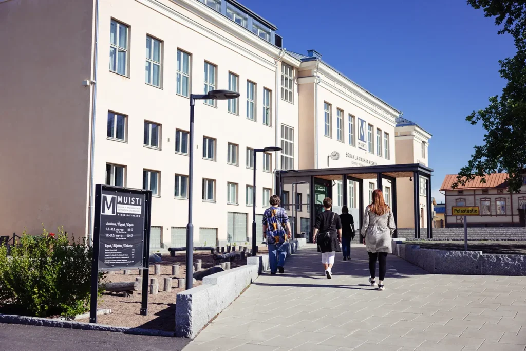 Sodan ja rauhan keskus Muisti Mikkelissä.