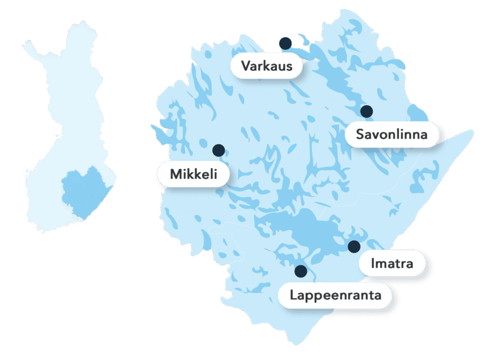 Saimaa-kartta-Suomi-1 Lake Saimaa kartta